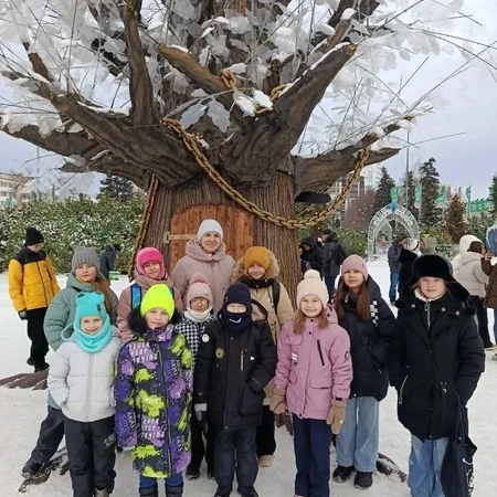 Культурное путешествие: зимние приключения воспитанников ЦДТ "Радуга" ГБОУ СОШ №1 г. Нефтегорска в Самаре!