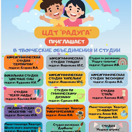 Открыт набор в объединения на 2025-2026 учебный год!