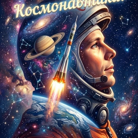 С Днём космонавтики!