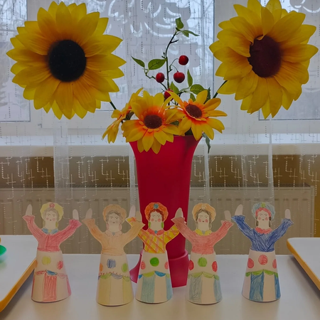 Дымковская игрушка" – мост к народным традициям в "Радуге талантов"!