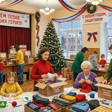 Волонтеры Мини Технопарка "Квантум"- письмо солдату