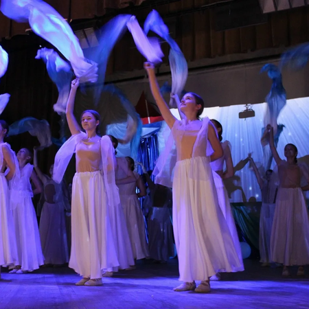 Всероссийский флешмоб «ГОЛУБАЯ ЛЕНТА»