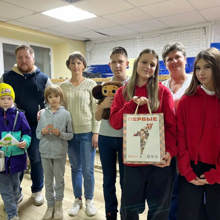 Волонтеры мини Технопарка "Квантум" в действии