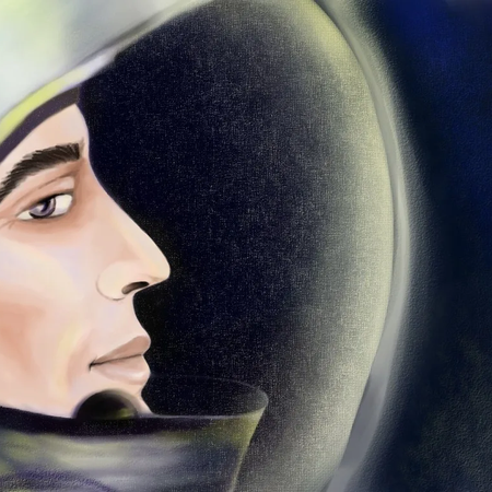 Выставка рисунков ко Дню космонавтики "Космос глазами детей"!