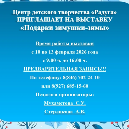 ПОДАРКИ ЗИМУШКИ -ЗИМЫ-2026