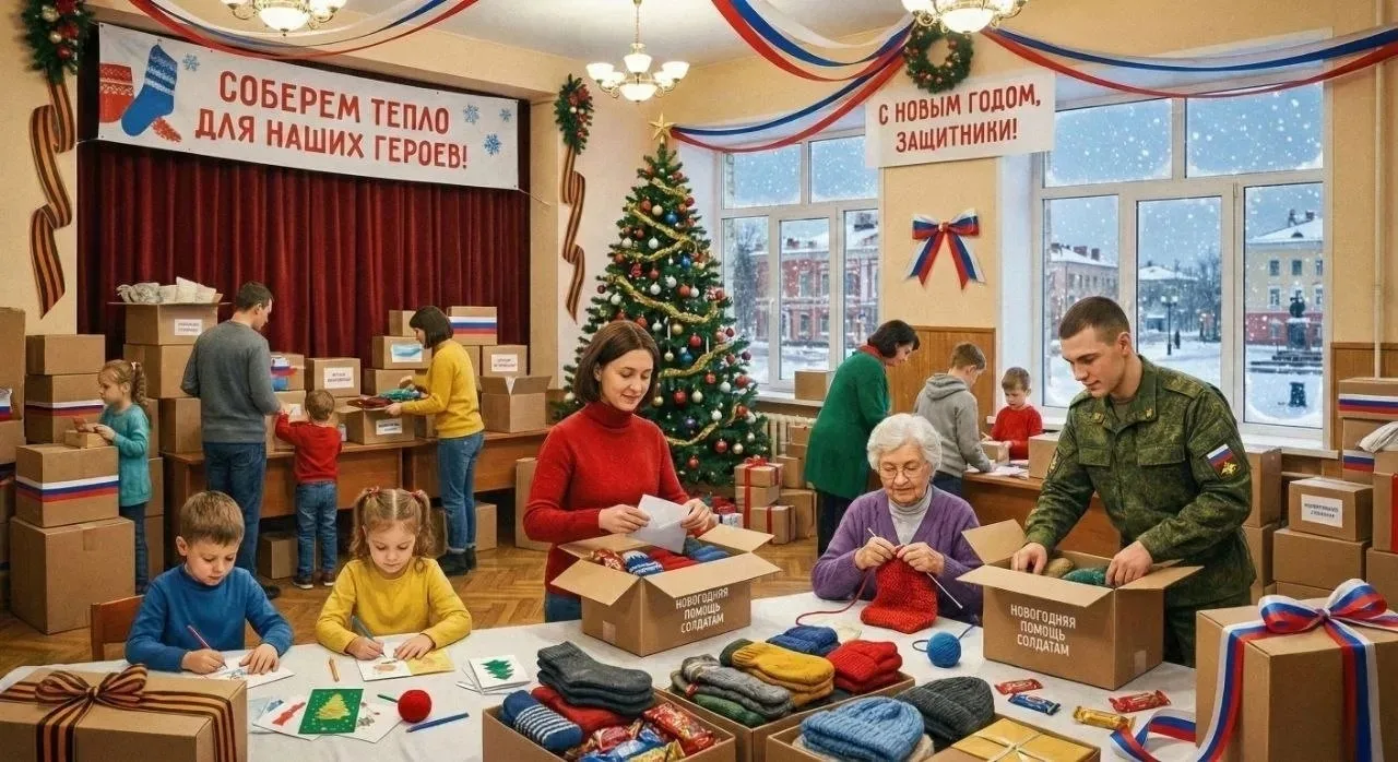 АКЦИЯ "НОВОГОДНИЙ ПОДАРОК СОЛДАТУ"