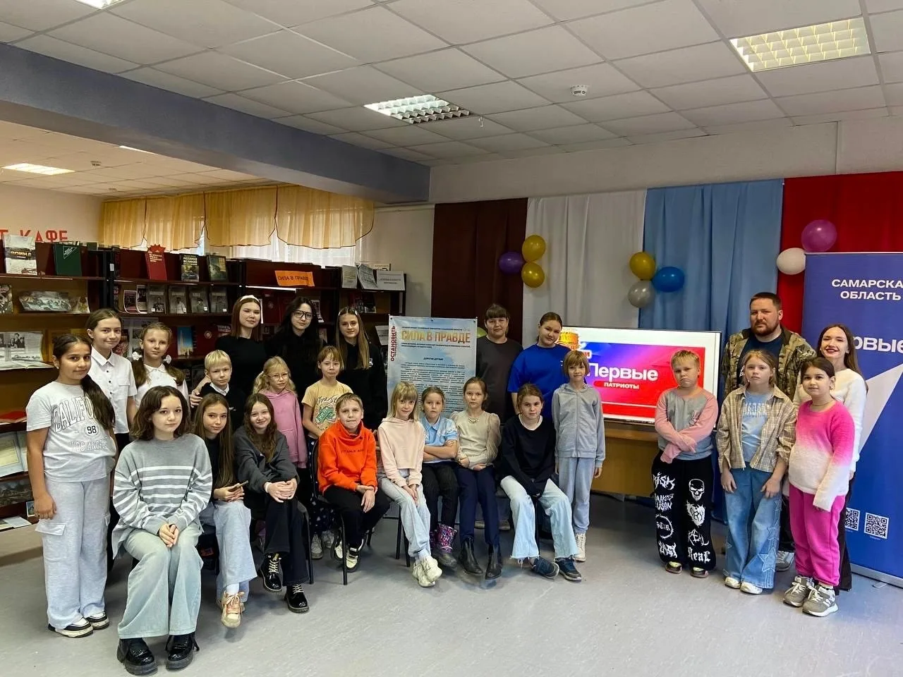 Волонтеры мини Технопарка "Квантум" в действии