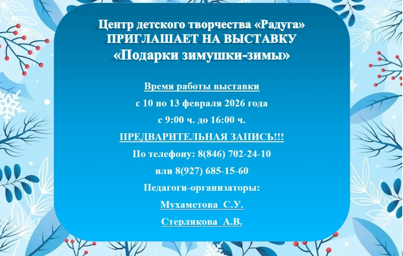 ПОДАРКИ ЗИМУШКИ -ЗИМЫ-2026