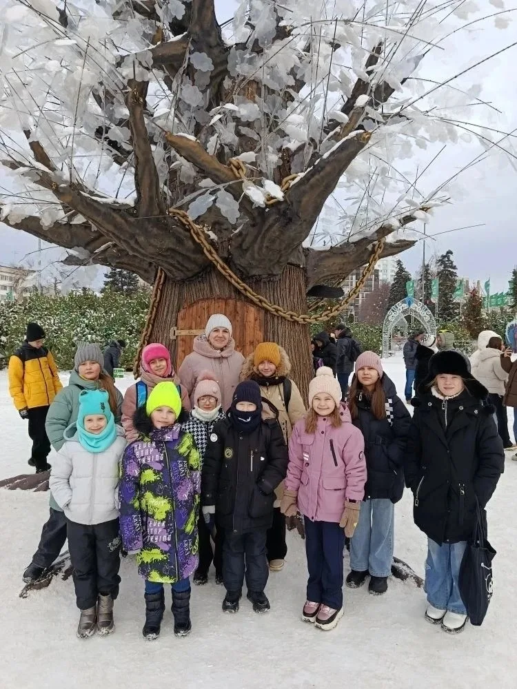 Культурное путешествие: зимние приключения воспитанников ЦДТ "Радуга" ГБОУ СОШ №1 г. Нефтегорска в Самаре!