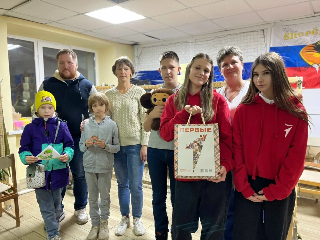 Волонтеры мини Технопарка "Квантум" в действии