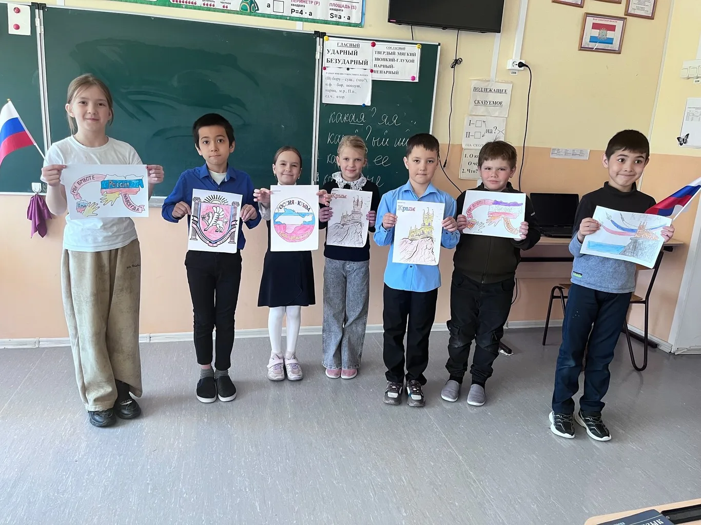 Всероссийская акция «Краски Крыма» совместно с «Движением Первых»